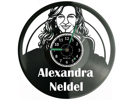 Alexandra Neldel Płyta Winylowa Zegar Ścienny Prezent Upominek Urodziny Dla Niej Dla Niego EVEVO evevo.pl Z0134