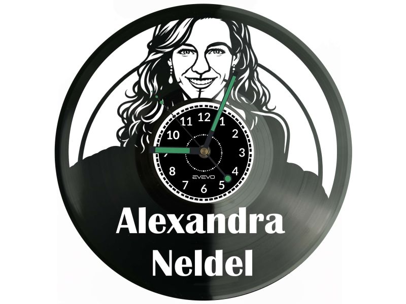 Alexandra Neldel Płyta Winylowa Zegar Ścienny Prezent Upominek Urodziny Dla Niej Dla Niego EVEVO evevo.pl Z0134