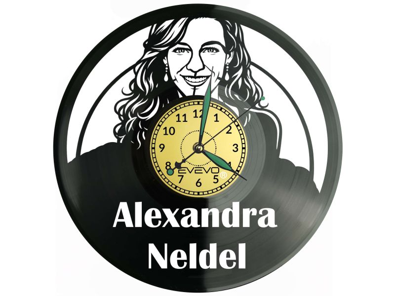 Alexandra Neldel Płyta Winylowa Zegar Ścienny Prezent Upominek Urodziny Dla Niej Dla Niego EVEVO evevo.pl Z0134
