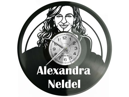 Alexandra Neldel Płyta Winylowa Zegar Ścienny Prezent Upominek Urodziny Dla Niej Dla Niego EVEVO evevo.pl Z0134