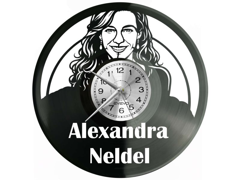 Alexandra Neldel Płyta Winylowa Zegar Ścienny Prezent Upominek Urodziny Dla Niej Dla Niego EVEVO evevo.pl Z0134