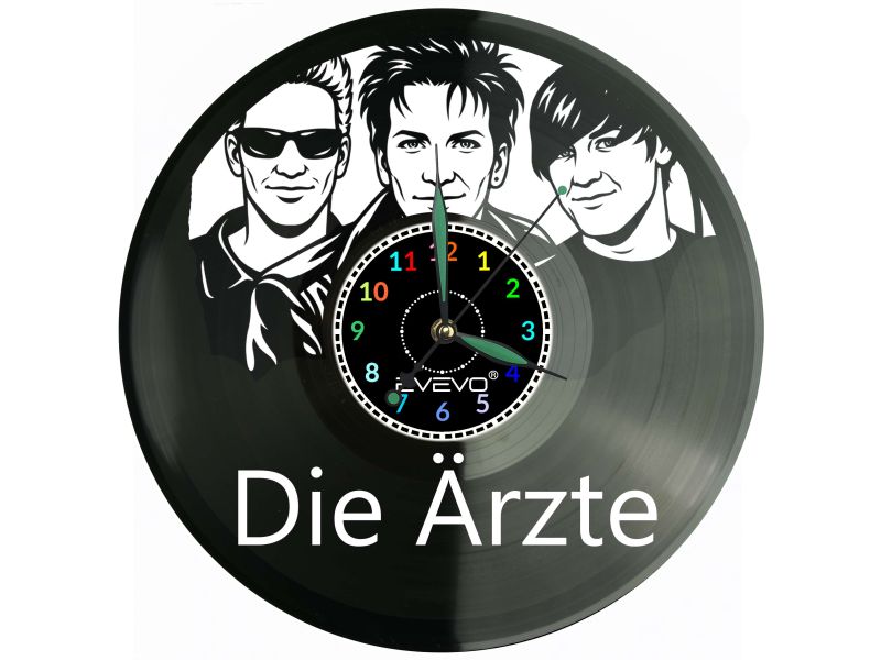 Die Arzte Płyta Winylowa Zegar Ścienny Prezent Upominek Urodziny Dla Niej Dla Niego EVEVO evevo.pl Z0135
