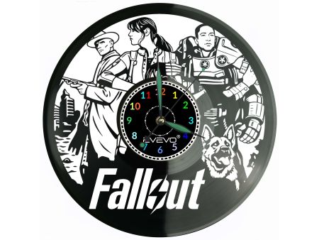 Fallout Serial Płyta Winylowa Zegar Ścienny Prezent Upominek Urodziny Dla Niej Dla Niego EVEVO evevo.pl Z0136
