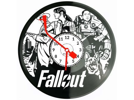 Fallout Serial Płyta Winylowa Zegar Ścienny Prezent Upominek Urodziny Dla Niej Dla Niego EVEVO evevo.pl Z0136