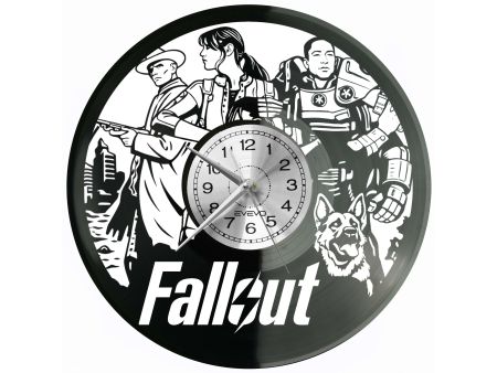 Fallout Serial Płyta Winylowa Zegar Ścienny Prezent Upominek Urodziny Dla Niej Dla Niego EVEVO evevo.pl Z0136
