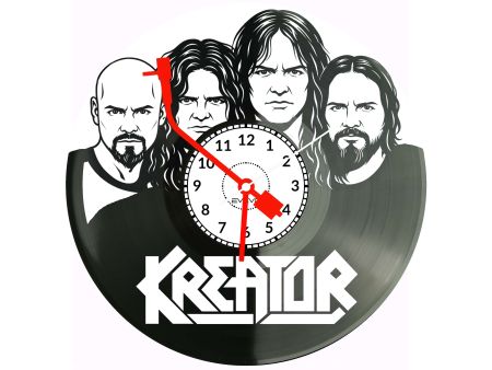 Kreotor Płyta Winylowa Zegar Ścienny Prezent Upominek Urodziny Dla Niej Dla Niego EVEVO evevo.pl Z0137