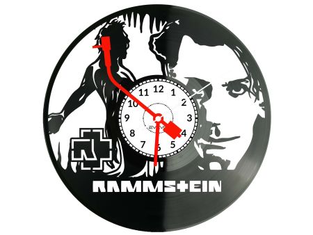 Rammstein Płyta Winylowa Zegar Ścienny Prezent Upominek Urodziny Dla Niej Dla Niego EVEVO evevo.pl Z0138