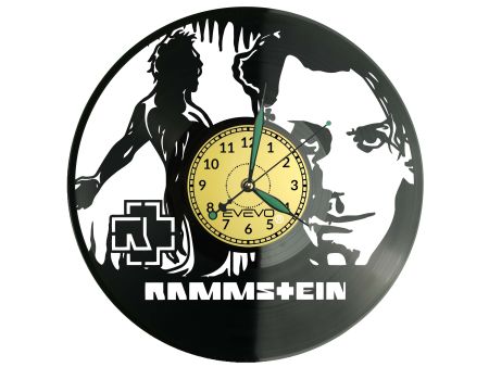 Rammstein Płyta Winylowa Zegar Ścienny Prezent Upominek Urodziny Dla Niej Dla Niego EVEVO evevo.pl Z0138