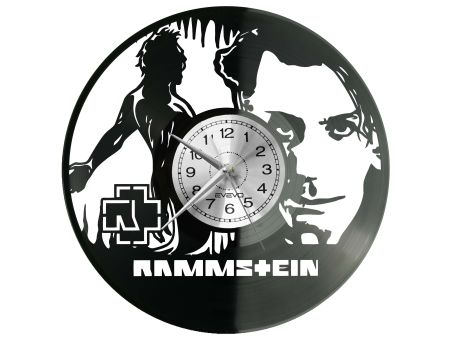 Rammstein Płyta Winylowa Zegar Ścienny Prezent Upominek Urodziny Dla Niej Dla Niego EVEVO evevo.pl Z0138