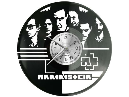 Rammstein Płyta Winylowa Zegar Ścienny Prezent Upominek Urodziny Dla Niej Dla Niego EVEVO evevo.pl Z0139