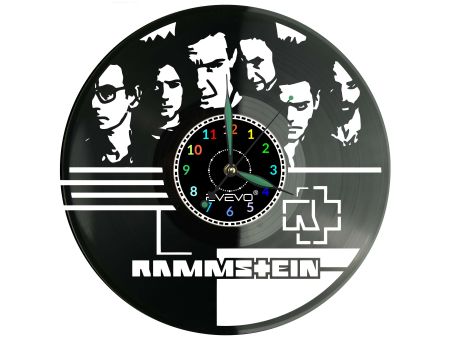 Rammstein Płyta Winylowa Zegar Ścienny Prezent Upominek Urodziny Dla Niej Dla Niego EVEVO evevo.pl Z0139