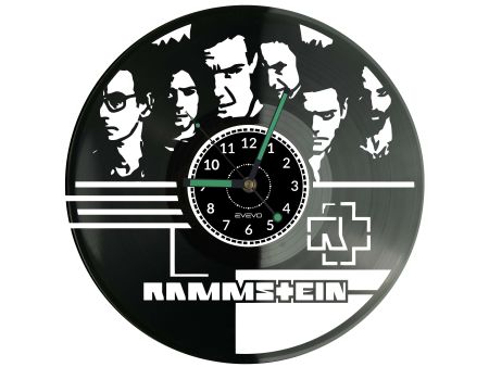 Rammstein Płyta Winylowa Zegar Ścienny Prezent Upominek Urodziny Dla Niej Dla Niego EVEVO evevo.pl Z0139