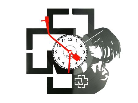 Rammstein Płyta Winylowa Zegar Ścienny Prezent Upominek Urodziny Dla Niej Dla Niego EVEVO evevo.pl Z0140