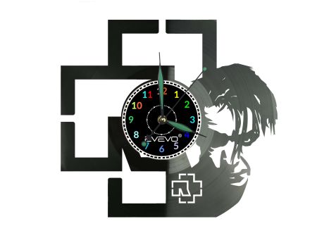 Rammstein Płyta Winylowa Zegar Ścienny Prezent Upominek Urodziny Dla Niej Dla Niego EVEVO evevo.pl Z0140