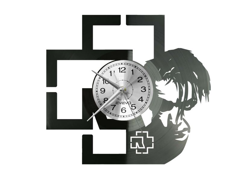 Rammstein Płyta Winylowa Zegar Ścienny Prezent Upominek Urodziny Dla Niej Dla Niego EVEVO evevo.pl Z0140
