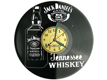 Jack Daniel's Płyta Winylowa Zegar Ścienny Prezent Upominek Urodziny Dla Niej Dla Niego EVEVO evevo.pl Z0141