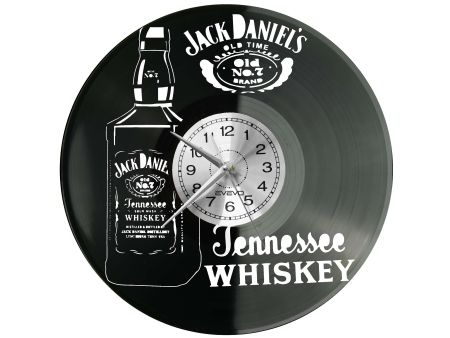 Jack Daniel's Płyta Winylowa Zegar Ścienny Prezent Upominek Urodziny Dla Niej Dla Niego EVEVO evevo.pl Z0141