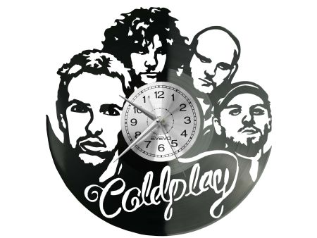 Coldplay Płyta Winylowa Zegar Ścienny Prezent Upominek Urodziny Dla Niej Dla Niego EVEVO evevo.pl Z0143