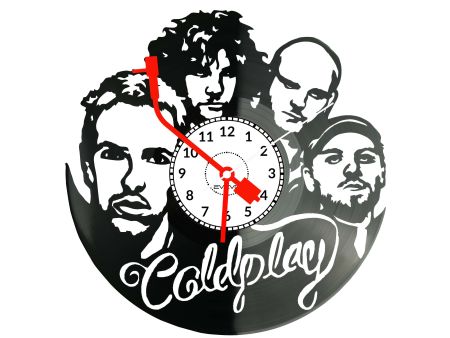 Coldplay Płyta Winylowa Zegar Ścienny Prezent Upominek Urodziny Dla Niej Dla Niego EVEVO evevo.pl Z0143