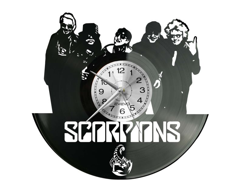 Scorpions płyta winylowa, Scorpions zegar ścienny, Scorpions prezent, Scorpions upominek