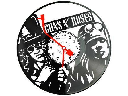 Guns N’ Roses płyta winylowa, Guns N’ Roses zegar ścienny, Guns N’ Roses prezent, Guns N’ Roses upominek