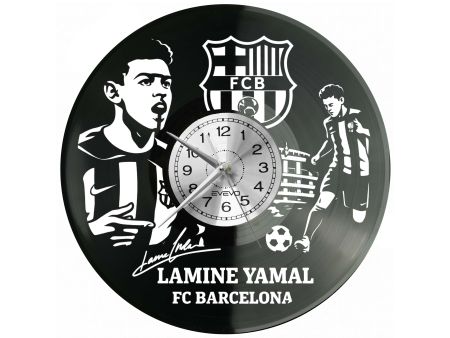 Lamine Yamal płyta winylowa, Lamine Yamal zegar ścienny, Lamine Yamal prezent, Lamine Yamal upominek