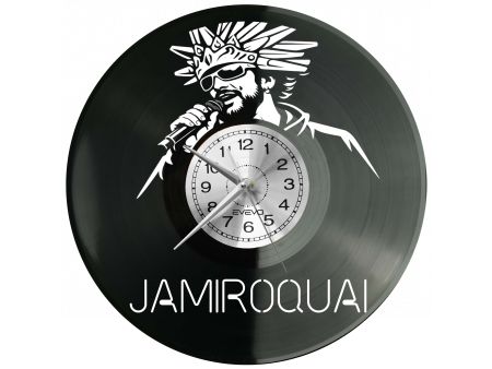 JAMIROQUAI Płyta Winylowa Zegar Ścienny Prezent Upominek Urodziny Dla Niej Dla Niego EVEVO evevo.pl V0018
