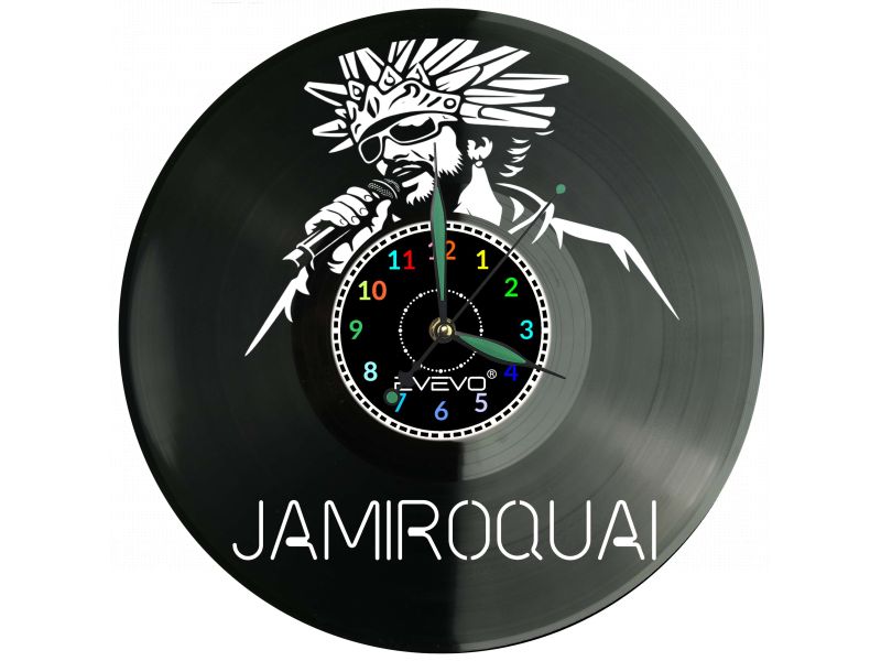Jamiroquai płyta winylowa, Jamiroquai zegar ścienny, Jamiroquai prezent, Jamiroquai upominek