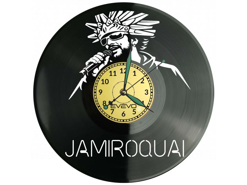 Jamiroquai płyta winylowa, Jamiroquai zegar ścienny, Jamiroquai prezent, Jamiroquai upominek