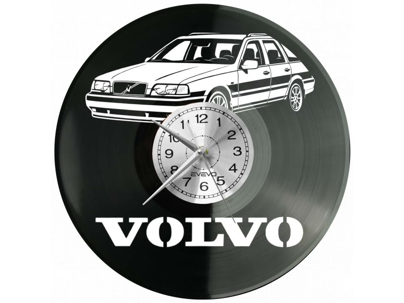 Volvo płyta winylowa, Volvo zegar ścienny, Volvo prezent, Volvo upominek