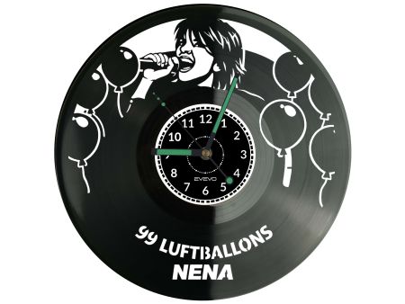 Nena 99 Luftballons Płyta Winylowa Zegar Ścienny Prezent Upominek Urodziny Dla Niej Dla Niego EVEVO evevo.pl V0021
