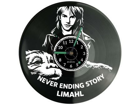 Limahl Never Ending Story Płyta Winylowa Zegar Ścienny Prezent Upominek Urodziny Dla Niej Dla Niego EVEVO evevo.pl V0022
