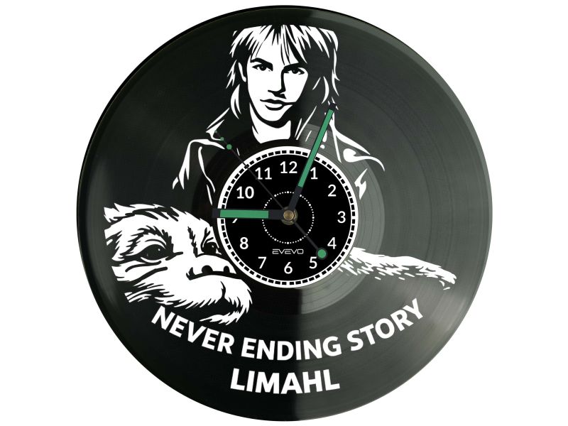 Limahl Never Ending Story Płyta Winylowa Zegar Ścienny Prezent Upominek Urodziny Dla Niej Dla Niego EVEVO evevo.pl V0022