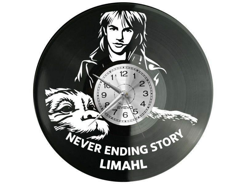Limahl Never Ending Story Płyta Winylowa Zegar Ścienny Prezent Upominek Urodziny Dla Niej Dla Niego EVEVO evevo.pl V0022
