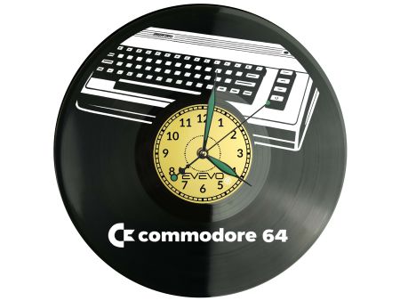 Commodore 64 płyta winylowa, Commodore 64 zegar ścienny, Commodore 64 prezent, Commodore 64 upominek