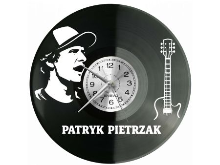 Patryk Pietrzak Płyta Winylowa Zegar Ścienny Prezent Upominek Urodziny Dla Niej Dla Niego EVEVO evevo.pl V0032
