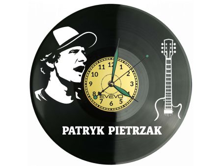 Patryk Pietrzak płyta winylowa, Patryk Pietrzak zegar ścienny, Patryk Pietrzak prezent, Patryk Pietrzak upominek