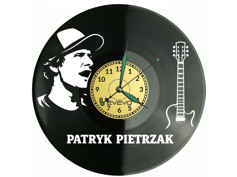 Patryk Pietrzak płyta winylowa, Patryk Pietrzak zegar ścienny, Patryk Pietrzak prezent, Patryk Pietrzak upominek