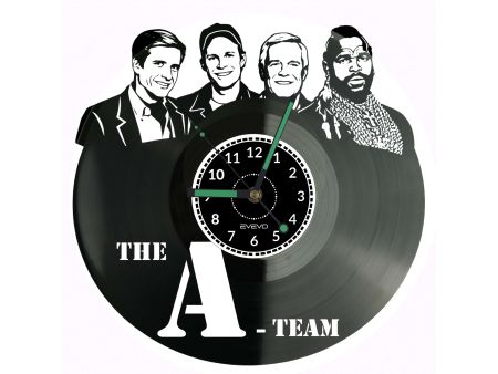 Drużyna A Serial The A Team Płyta Winylowa Zegar Ścienny Prezent Upominek Urodziny Dla Niej Dla Niego EVEVO evevo.pl V0038