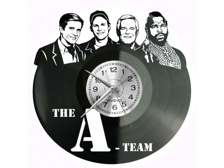 Drużyna A Serial The A Team Płyta Winylowa Zegar Ścienny Prezent Upominek Urodziny Dla Niej Dla Niego EVEVO evevo.pl V0038
