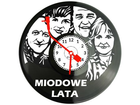 Miodowe Lata płyta winylowa, Miodowe Lata zegar ścienny, Miodowe Lata prezent, Miodowe Lata upominek