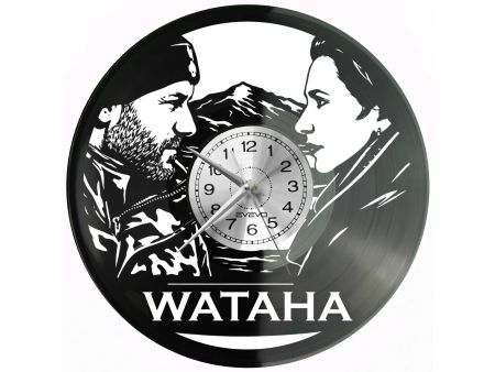 Zegar Ścienny Wataha z płyty winylowej