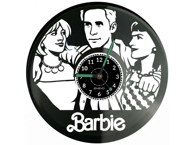 Barbe Płyta Winylowa Zegar Ścienny Prezent Upominek Urodziny Dla Niej Dla Niego EVEVO evevo.pl V0046