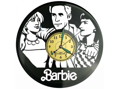 Barbe Płyta Winylowa Zegar Ścienny Prezent Upominek Urodziny Dla Niej Dla Niego EVEVO evevo.pl V0046