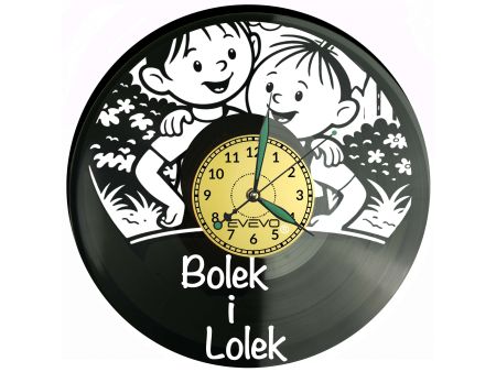 Bolek i Lolek płyta winylowa, Bolek i Lolek zegar ścienny, Bolek i Lolek prezent, Bolek i Lolek upominek