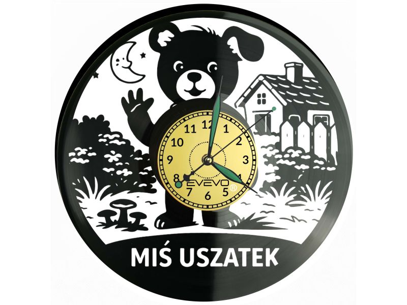 Miś Uszatek płyta winylowa, Miś Uszatek zegar ścienny, Miś Uszatek prezent, Miś Uszatek upominek