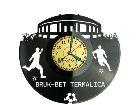 Bruk-Bet Termalica zegar ścienny, Bruk-Bet Termalica prezent, Bruk-Bet Termalica dekoracja, Bruk-Bet Termalica upominek