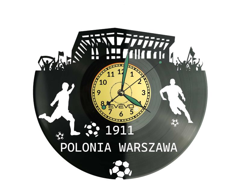 copy of Wisła Kraków Stadion Zegar Ścienny Płyta Winylowa Nowoczesny Dekoracyjny Na Prezent Urodziny