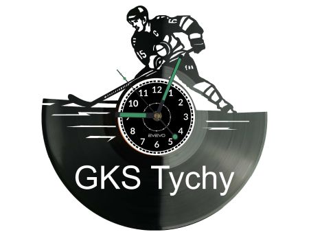GKS Tychy zegar ścienny, GKS Tychy prezent, GKS Tychy dekoracja, GKS Tychy upominek