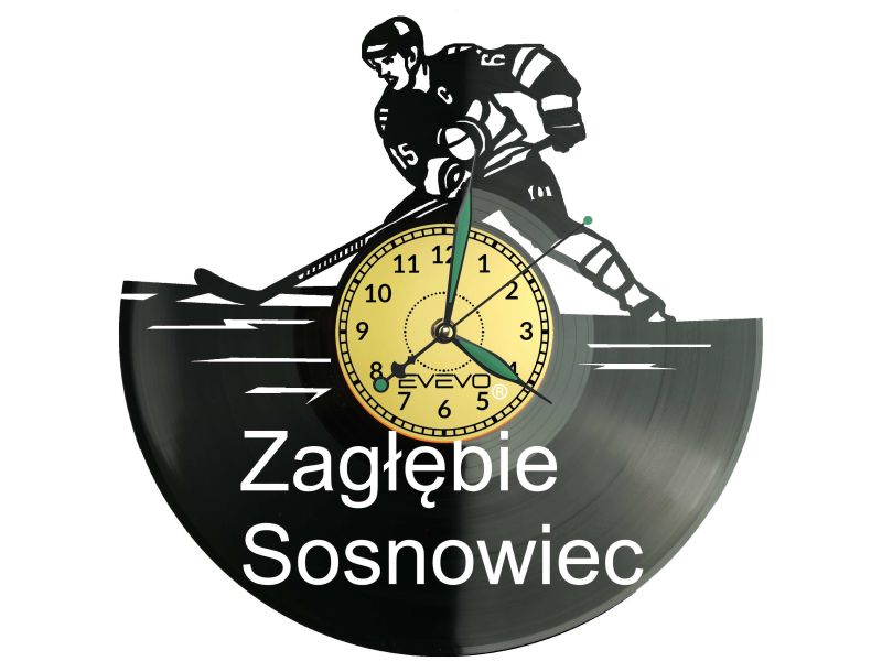 Zagłębie Sosnowiec zegar ścienny, Zagłębie Sosnowiec prezent, Zagłębie Sosnowiec dekoracja, Zagłębie Sosnowiec upominek